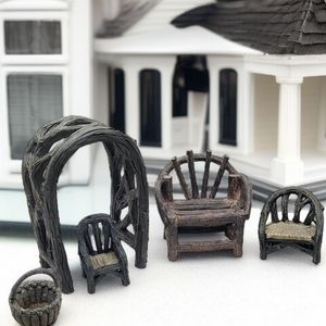 Miniture resin patio set